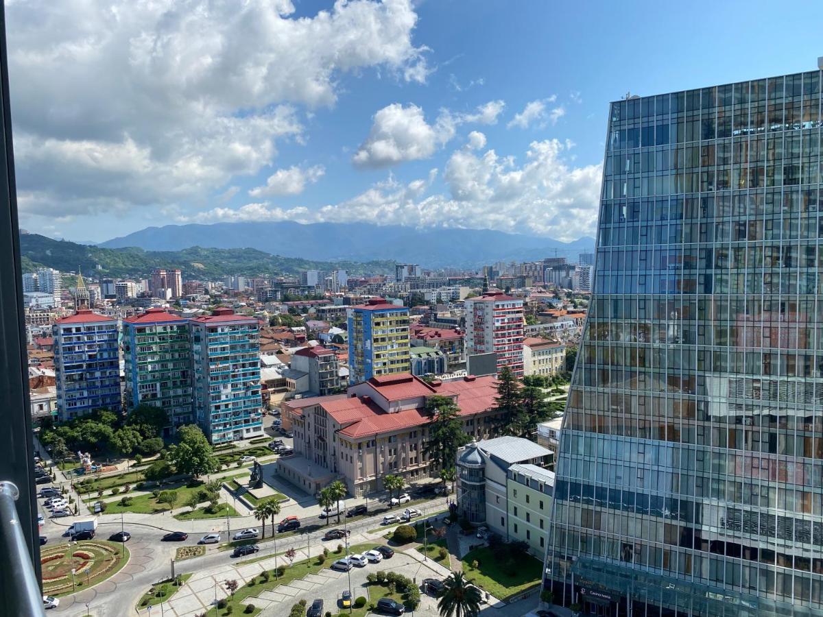 Apartment In Porta Batumi Tower Bagian luar foto