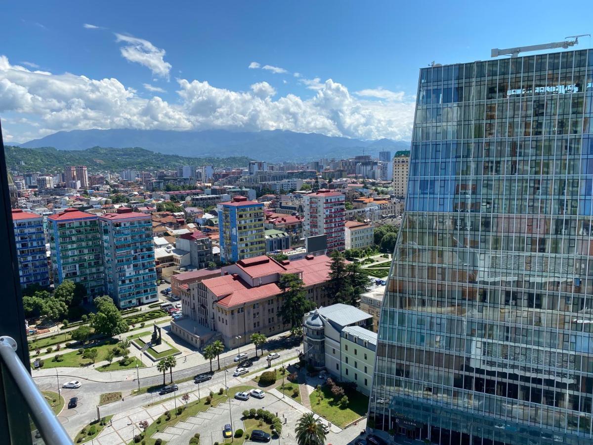 Apartment In Porta Batumi Tower Bagian luar foto